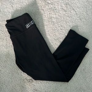 Justice Capri Leggings Size 8
